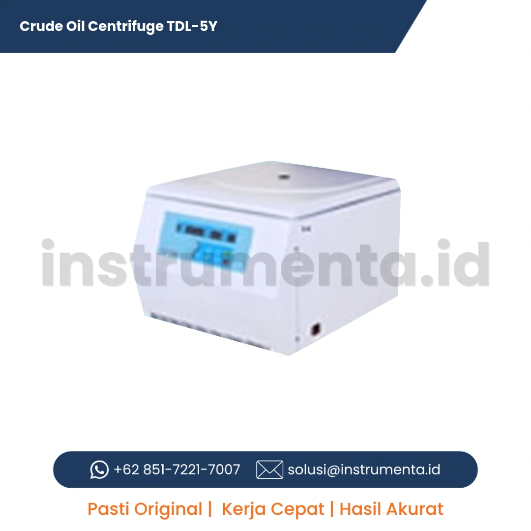 Distributor Resmi Crude Oil Centrifuge TDL-5Y Alat Sentrifugasi Minyak Mentah Presisi Tinggi Ready Stock